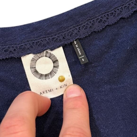 Anthropologie Akemi + Kin Fauna Butterfly Blouse - Picture 6 of 8